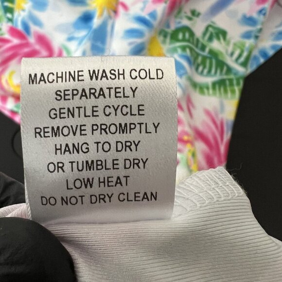 Kaeli Smith M Floral Mirage Shift Dress Pockets UPF 50+ Vacation Golf Beachy Art - Picture 14 of 16